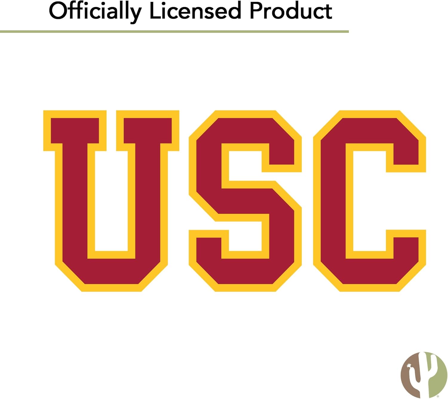 Desert Cactus USC Baseball Hat University of Southern California Trojans Brimmed Embroidered Hats Cap Adjustable Cloth Strap Adult (Style C1) Red - Image 7