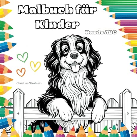 Malbuch Hunde