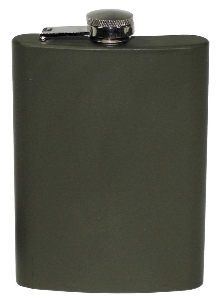 FOX Flachmann Oliv Taschenflasche Grün