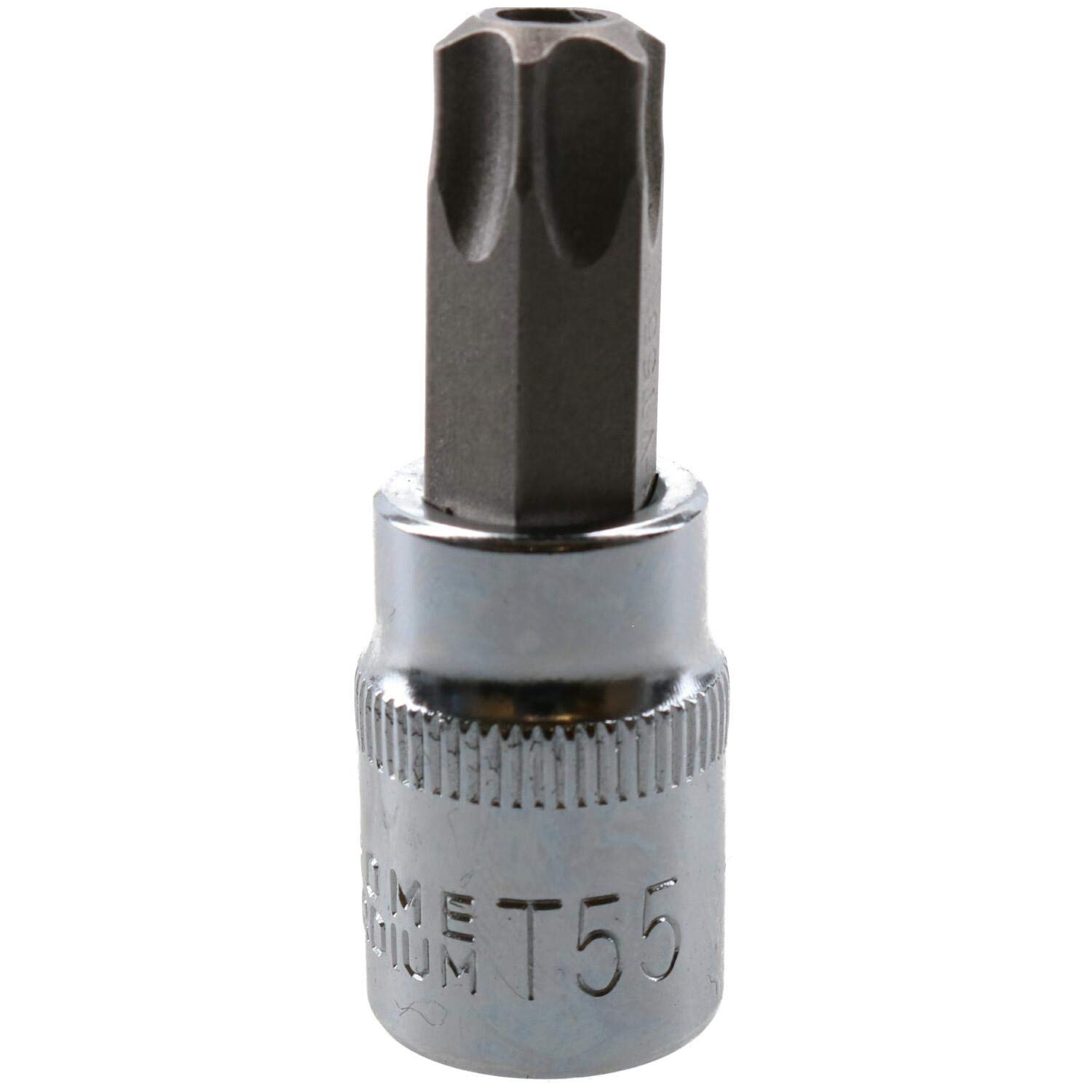 T40 Torx Mle 3/8" Douille étoile Interne Standard En Acier Chrome-vanadium