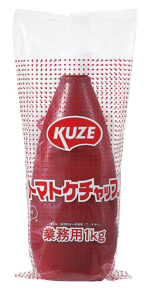 Amazon.co.jp: KUZE トマトケチャップ チューブ 1kg×2個 : 食品・飲料