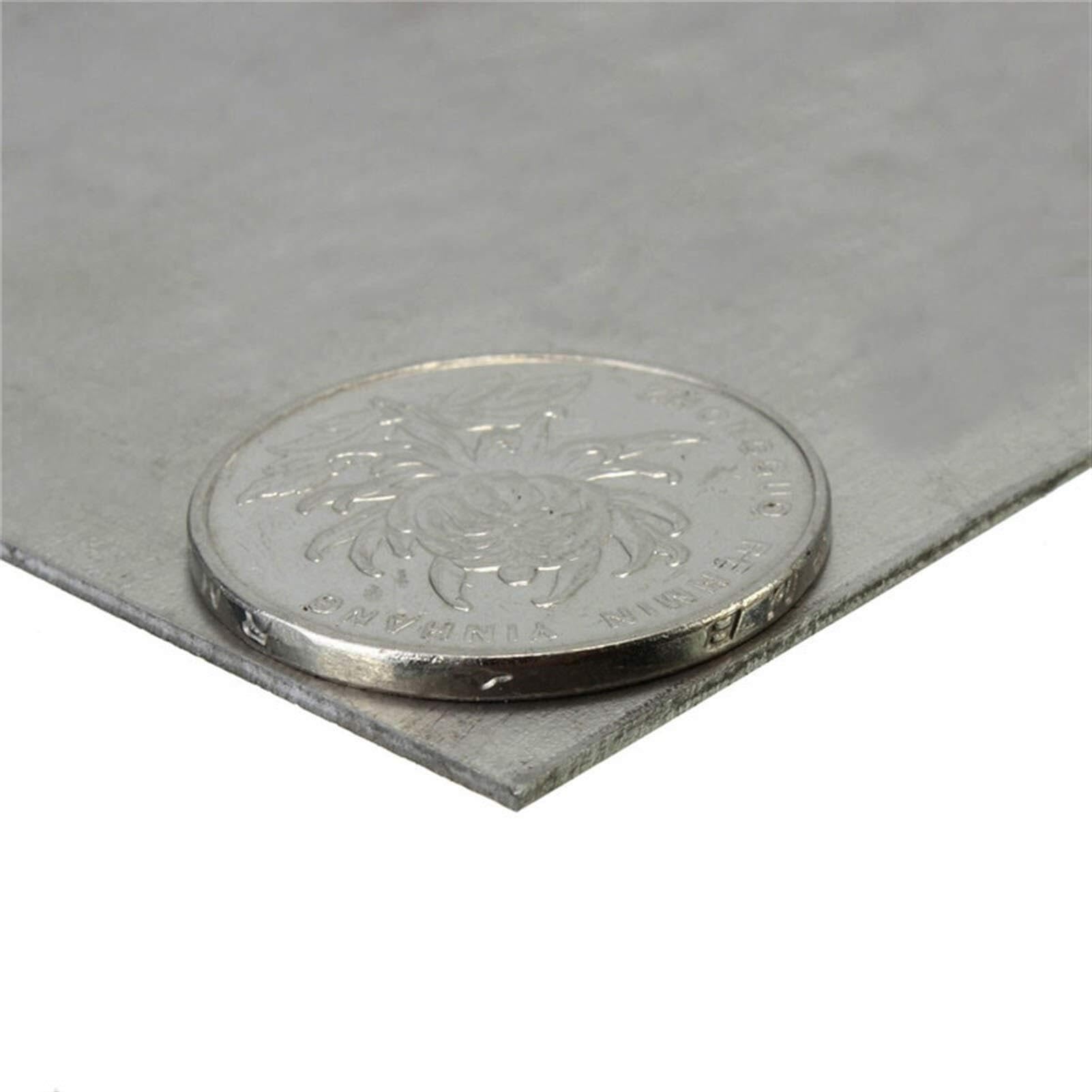 Piastra In Metallo Di Titanio, Lamina In Titanio Gr.5 Gr5 Grado 5 Ti Temperatura 400-600 Gradi, 1mm X 100mm X 100mm