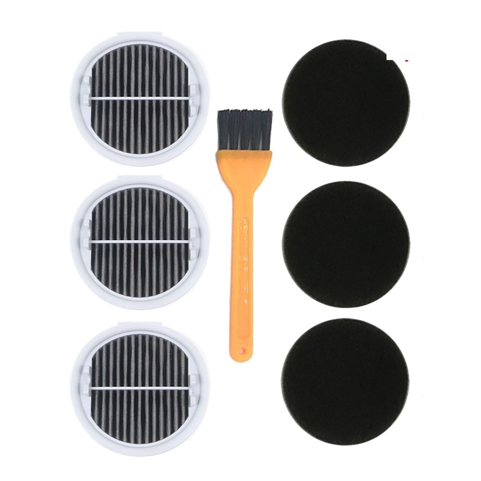 Filtros para Xiaomi y Roidmi F8: repuestos eficientes Xcqlx01R para aspiradora de mano (3 sets)