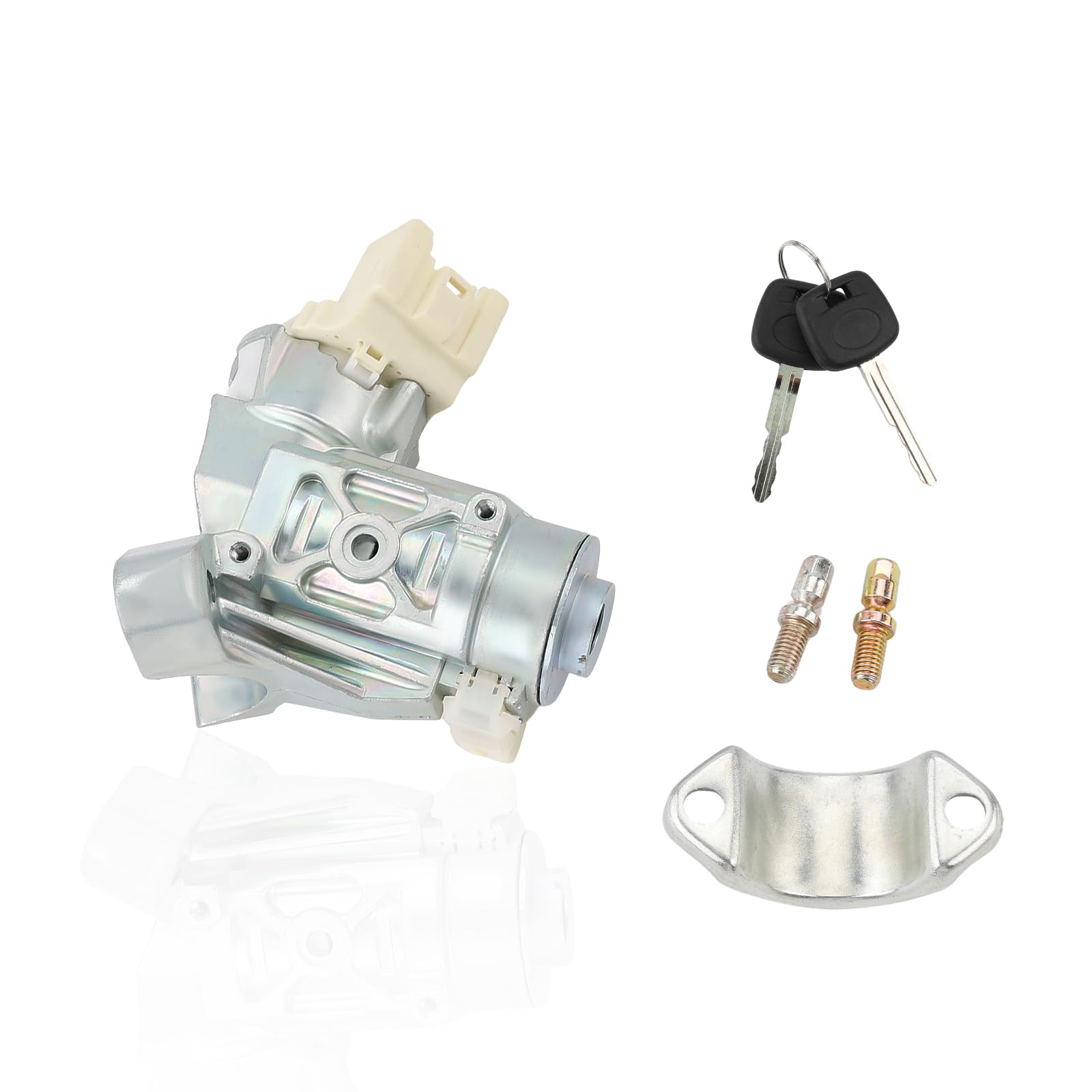 VANJING Ignition Switch Ignition Lock Cylinder Housing Assembly Compatible with Toyota Tacoma 2005-2015 Yaris Camry Scion XD Ignition Lock Cylinder