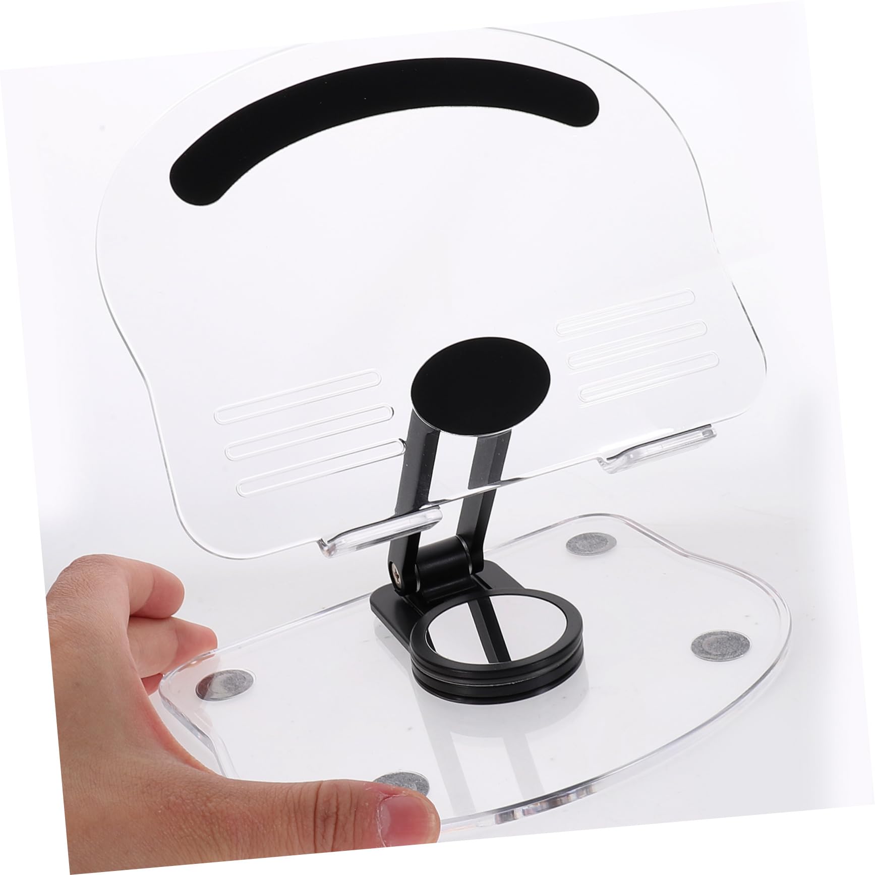 Regolabile per Tablet Stand Girevole per Scrivania Porta Tablet Antiscivolo per Giocare Guardare Video e Leggere
