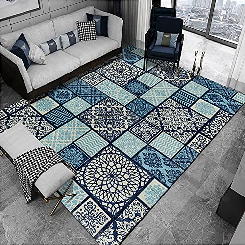 Tapis doux à poils courts Ruby Lil résistant pour trafic intense intérieur - 2