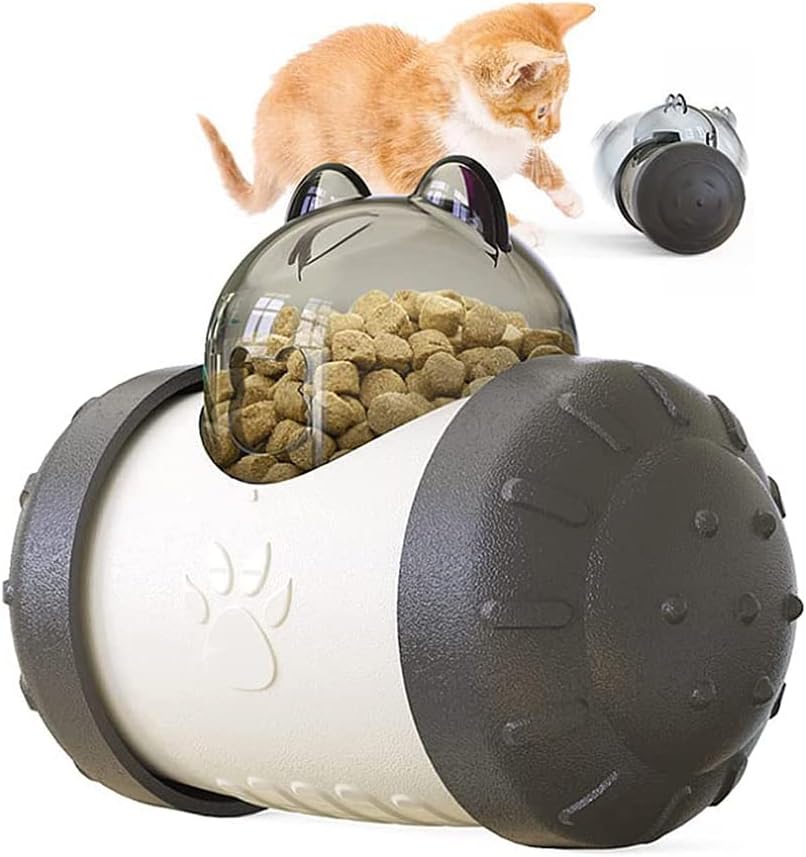 Beauenty Dog Cats Pets Toy, Automatic Pet Slow Feeder Treat, Food Dispensing