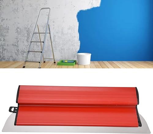 Miniatura 5 de Hoja de desnatado, 15.7 pulgadas de yeso para paneles de yeso, hoja de acabado de hormigón, placa de yeso, capa desnatada, hoja de espátula alisadora