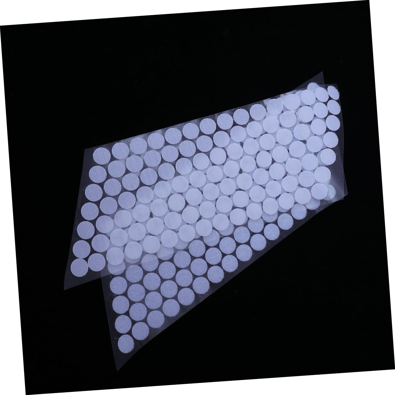 NUOBESTY 200pcs Self-Adhesive Round Dot Tapes Loop Stickers for Indoor Outdoor Use Strong Adhesive Durable for Crafting and Home Organization