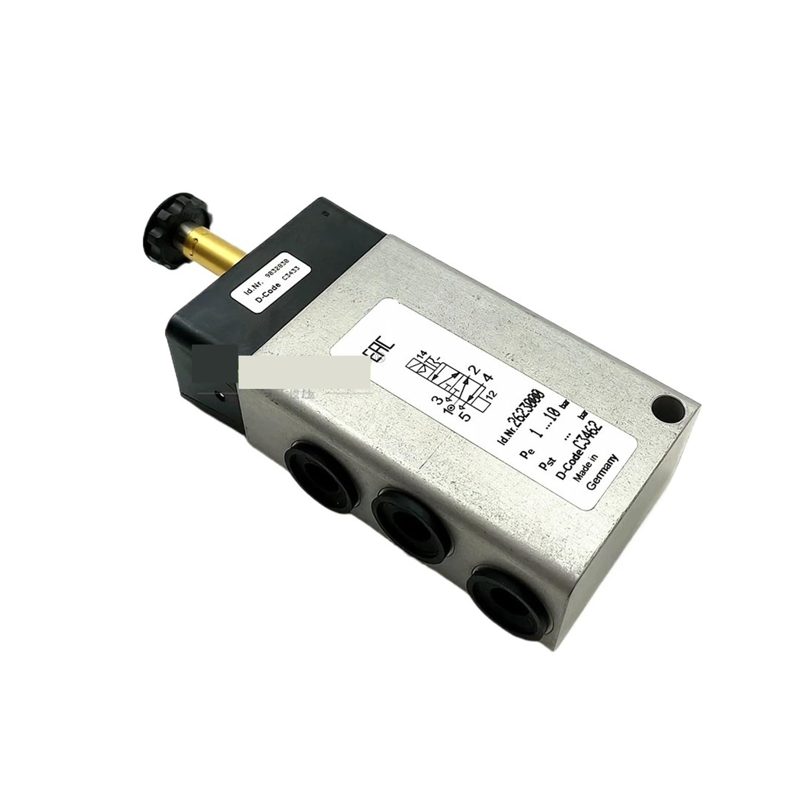 Air Control Valve Plate 24V 2623000 Two Position Five Way Pneumatic Solenoid