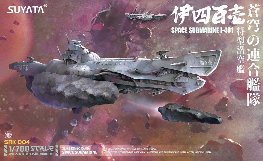 Suyata 1700 Space Submarine I-401 - Plastic Model Building Kit (SYTSRK-004)