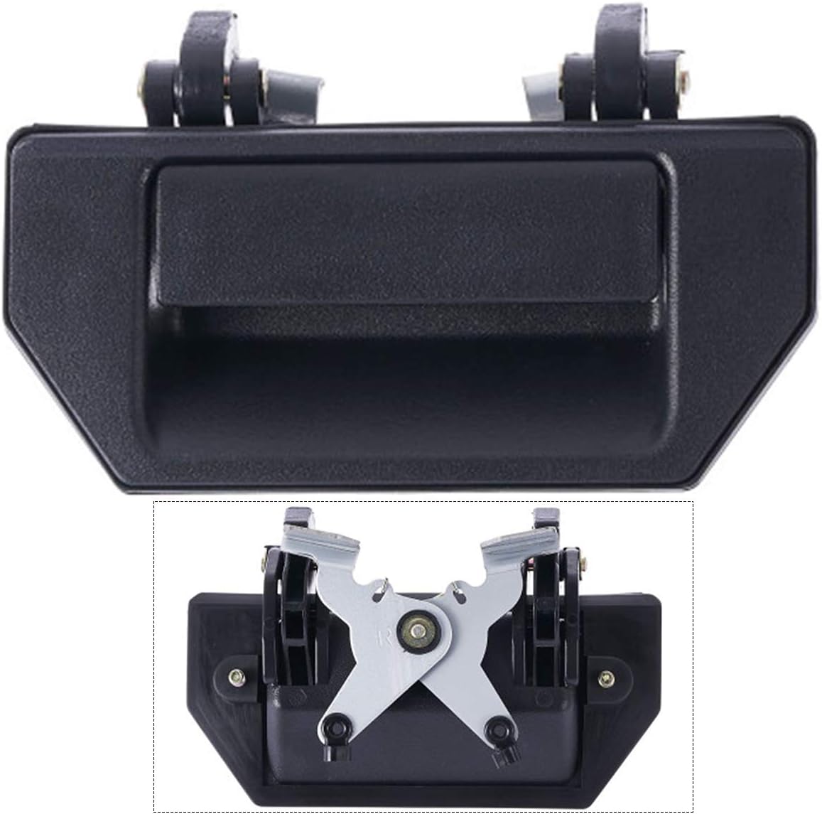 Auto Parts AvenueAPA Replacement Textured Black Outer Tailgate Handle for 1986-1997 NS Pickup Base 1998-1900 Frontier NI1915101 906068Z360