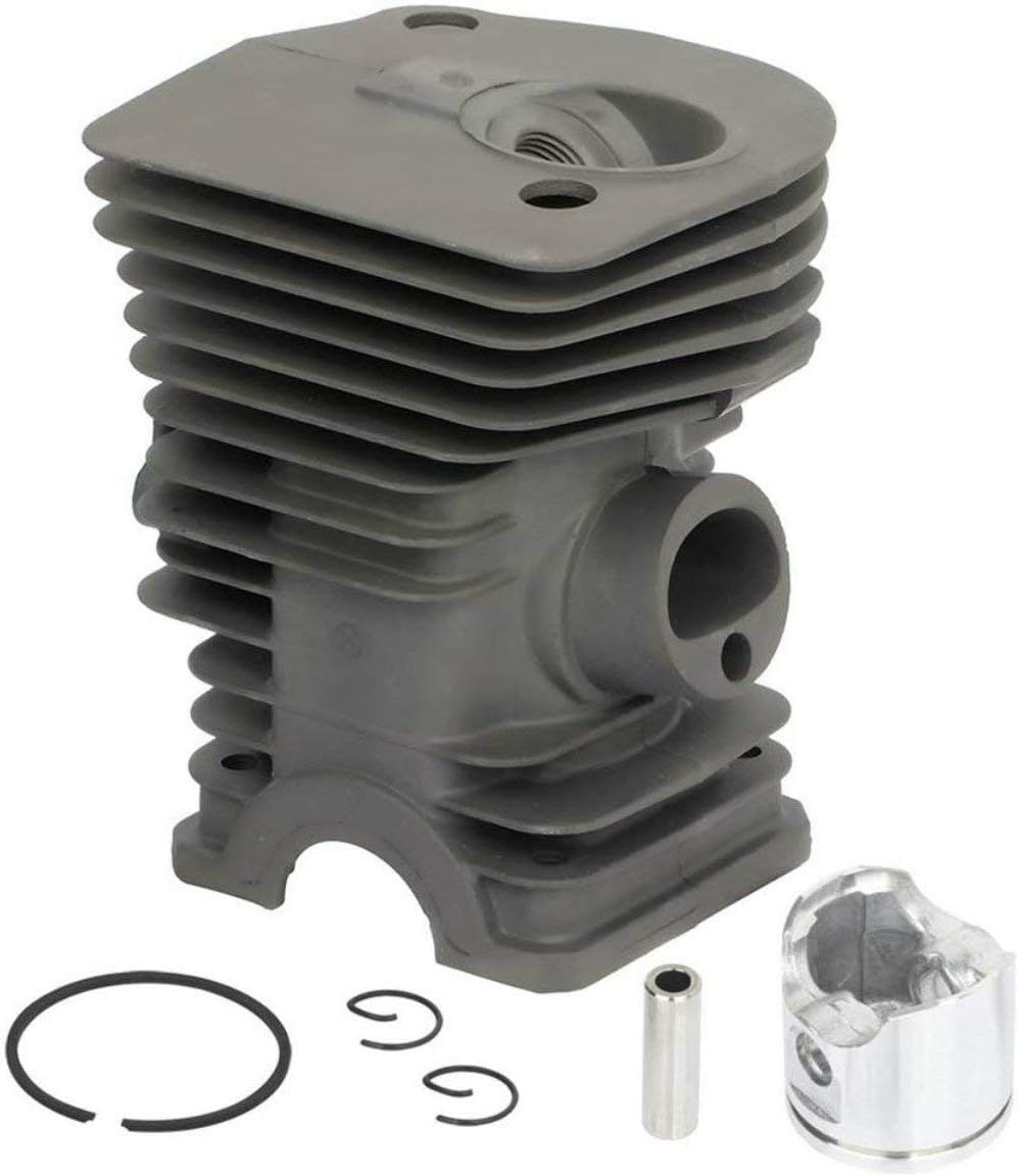 OakTen Cylinder and Piston Kit 42mm for Hus 345, Chrome (503 87 02-74, 503870274)