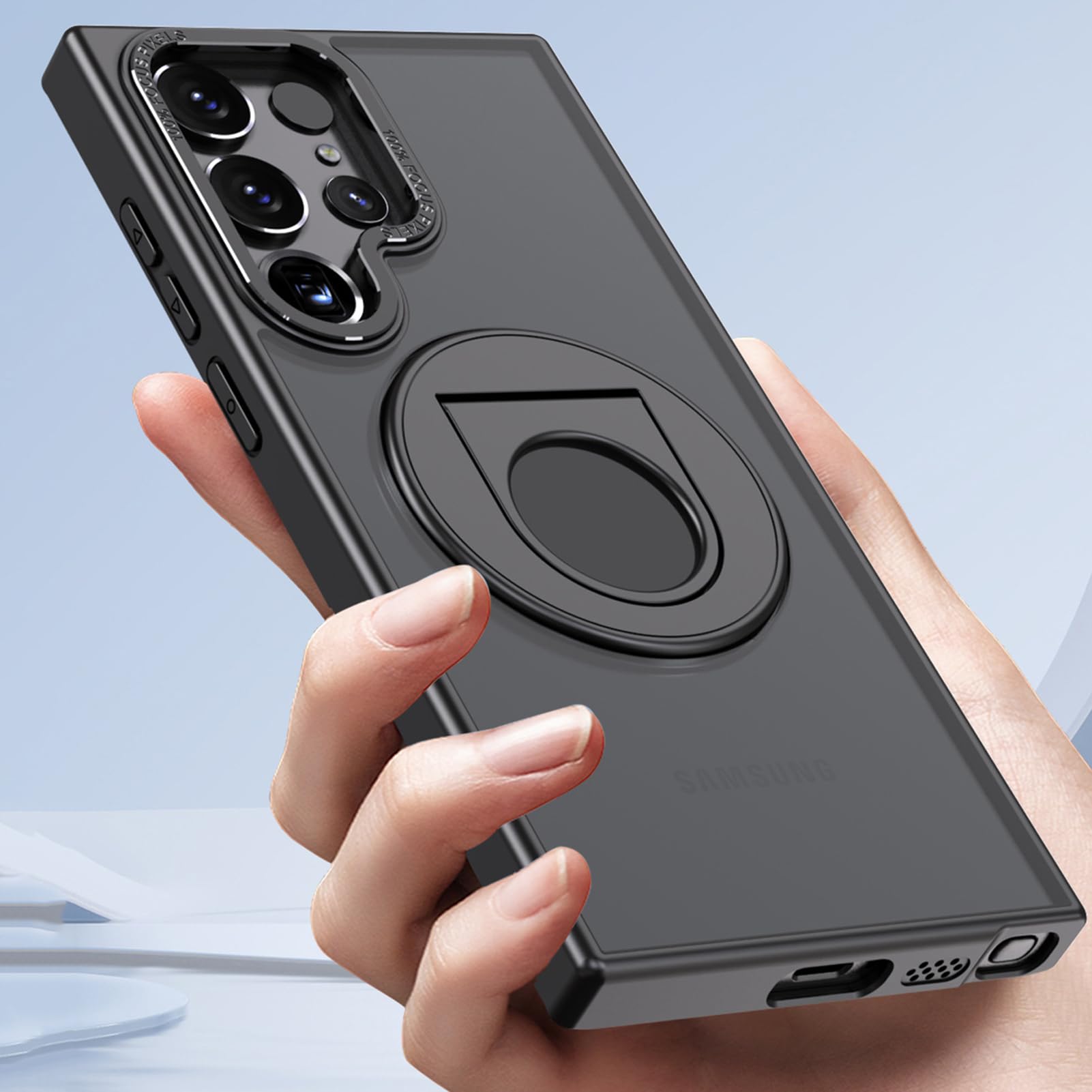 Amazon.com: LXURY Magnetic Case for Samsung Galaxy S23 Ultra/S23