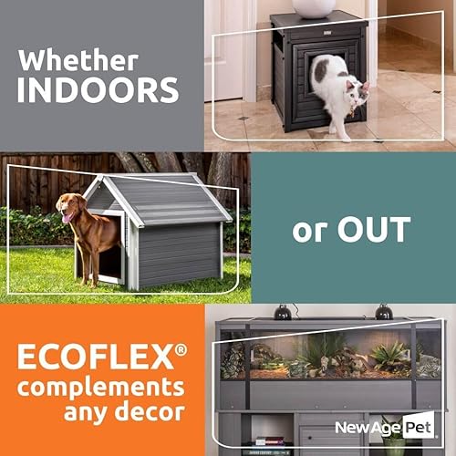 Miniatura 7 de Caja de aserrínmesa auxiliar ECOFLEX Litter Loo., Estándar, Russet