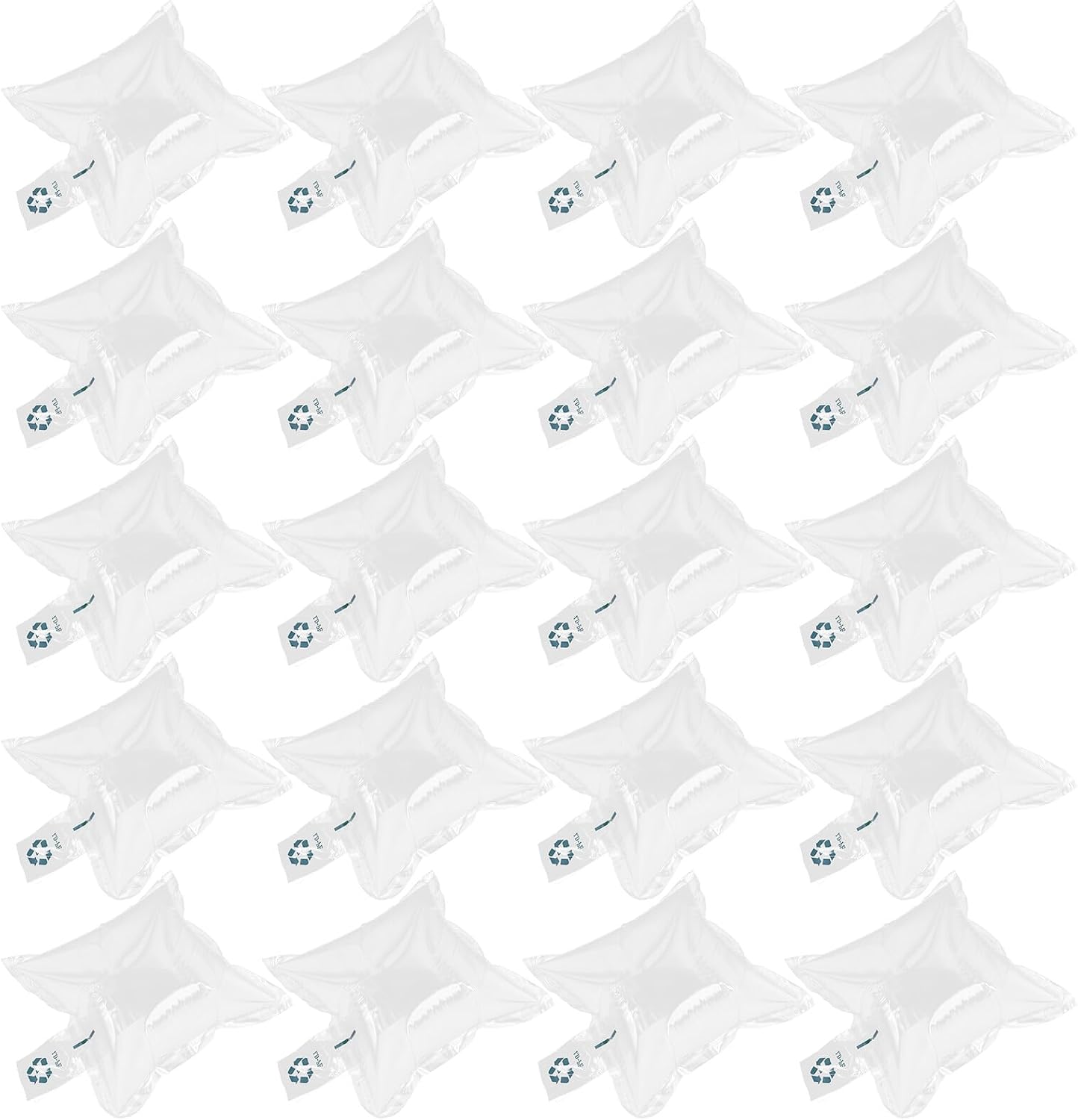 Zerodeko 100pcs Inflatable Air Bags Packaging Cushions Shockproof Packing Filler for Shipping and Express Boxes Versatile Protective Air Inflatable Cushion Bags for Secure Transport
