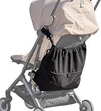 Transforms into a tote with interior and exterior pockets: Stroller Underbag, Bag, Hammock, Luggage Storage, Stroller Underbag, Large Capacity, Fall Prevention, Instruction Manual Included