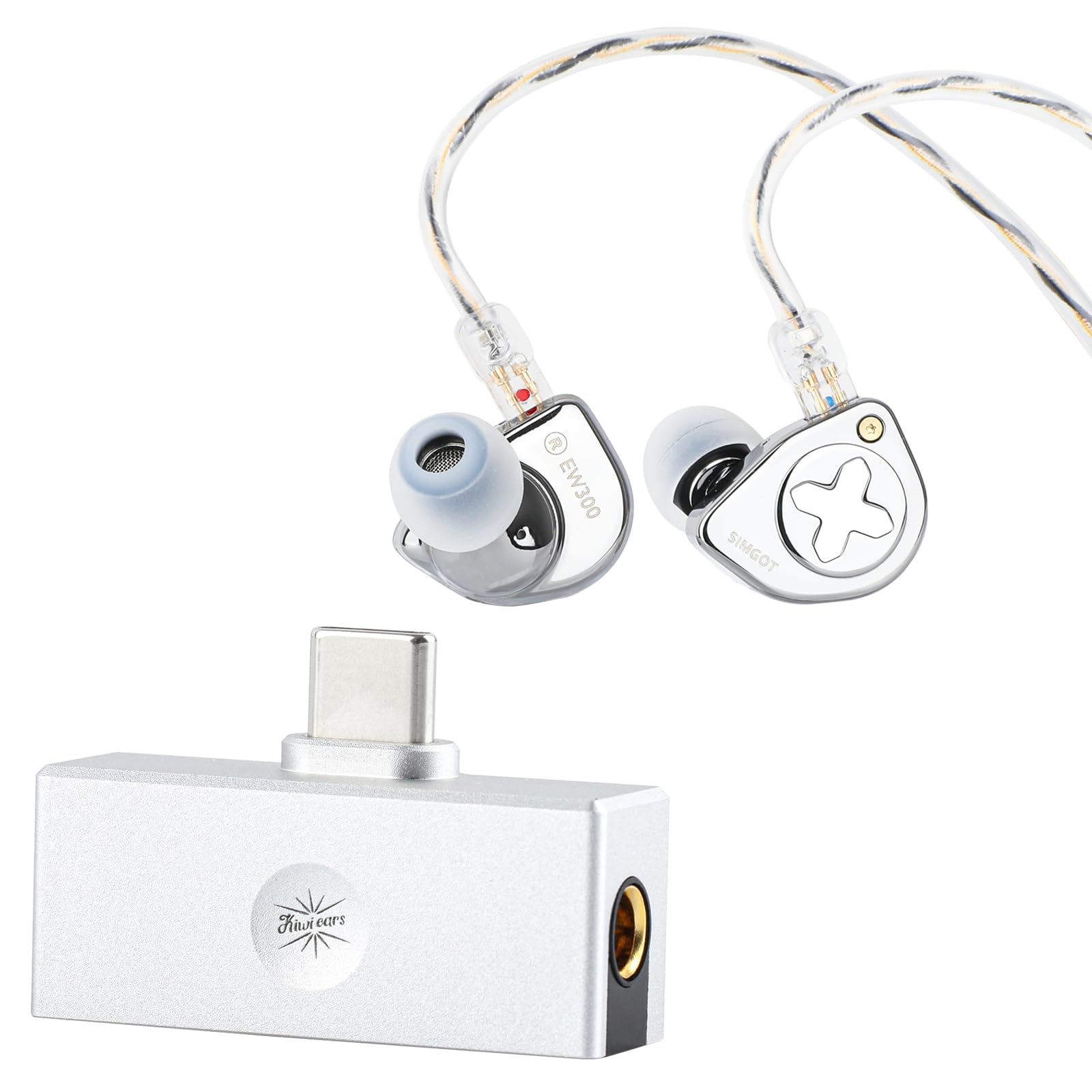 Amazon.com: Linsoul SIMGOT EW300 1DD+1Planar+1PZT Hybrid Driver in