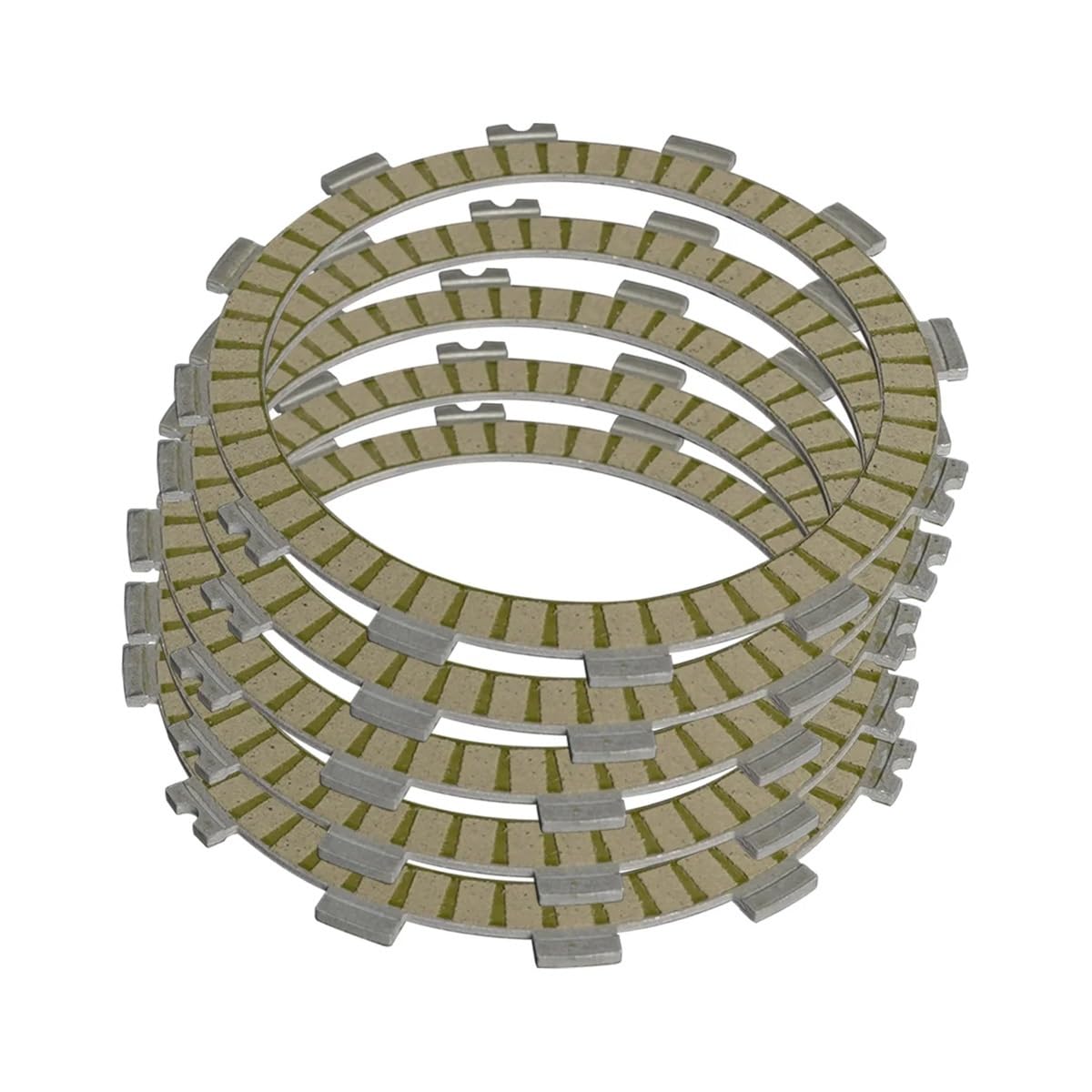 Disques d'embrayage à friction BJ250 et ZR250 en alliage durable pour transmission fluide