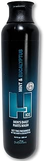 HOT FLOWERS Mint and Eucalyptus Men’s Daily Intimate Wash for Essentials Body Health, 4.4 oz. each (1)