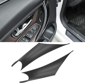 TTCR-II Compatible with BMW 3 Series F30 Door Handle Covers 4 Series, 2 Pcs Door Handle Wraps Fit BMW 325i 328i 330i 335i F30/F31 2012-2018 and 428i 435i F32/F36 2014-2017 Black