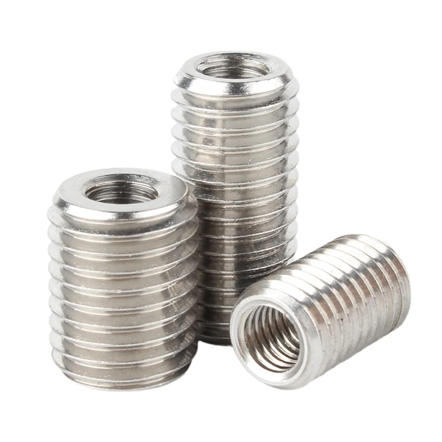 2-5 個内側外側ねじアダプターねじナット挿入スリーブコンバーターナットカプラー M2 M3 M4 M5 M6-M12 M20 (C