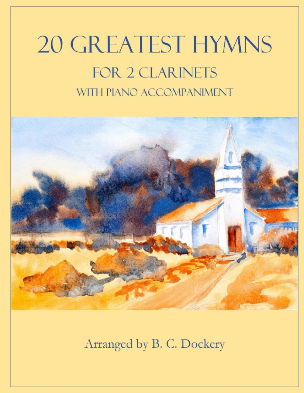Partitions 20 hymnes pour duo de clarinettes et piano : jouer en église