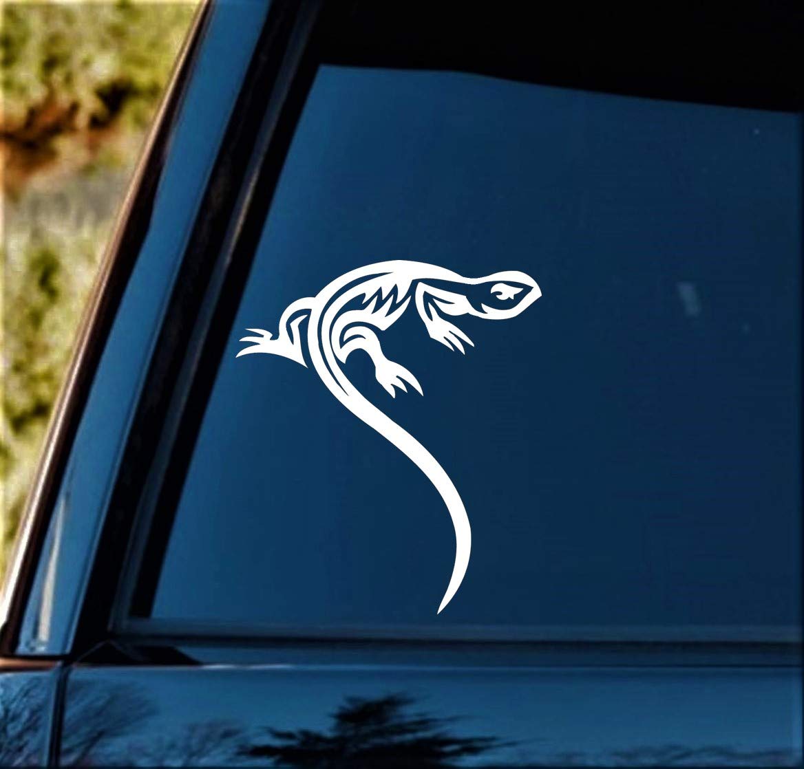 Reptile Iguana Lizard Vinyl Decal Sticker for Car Window D1036