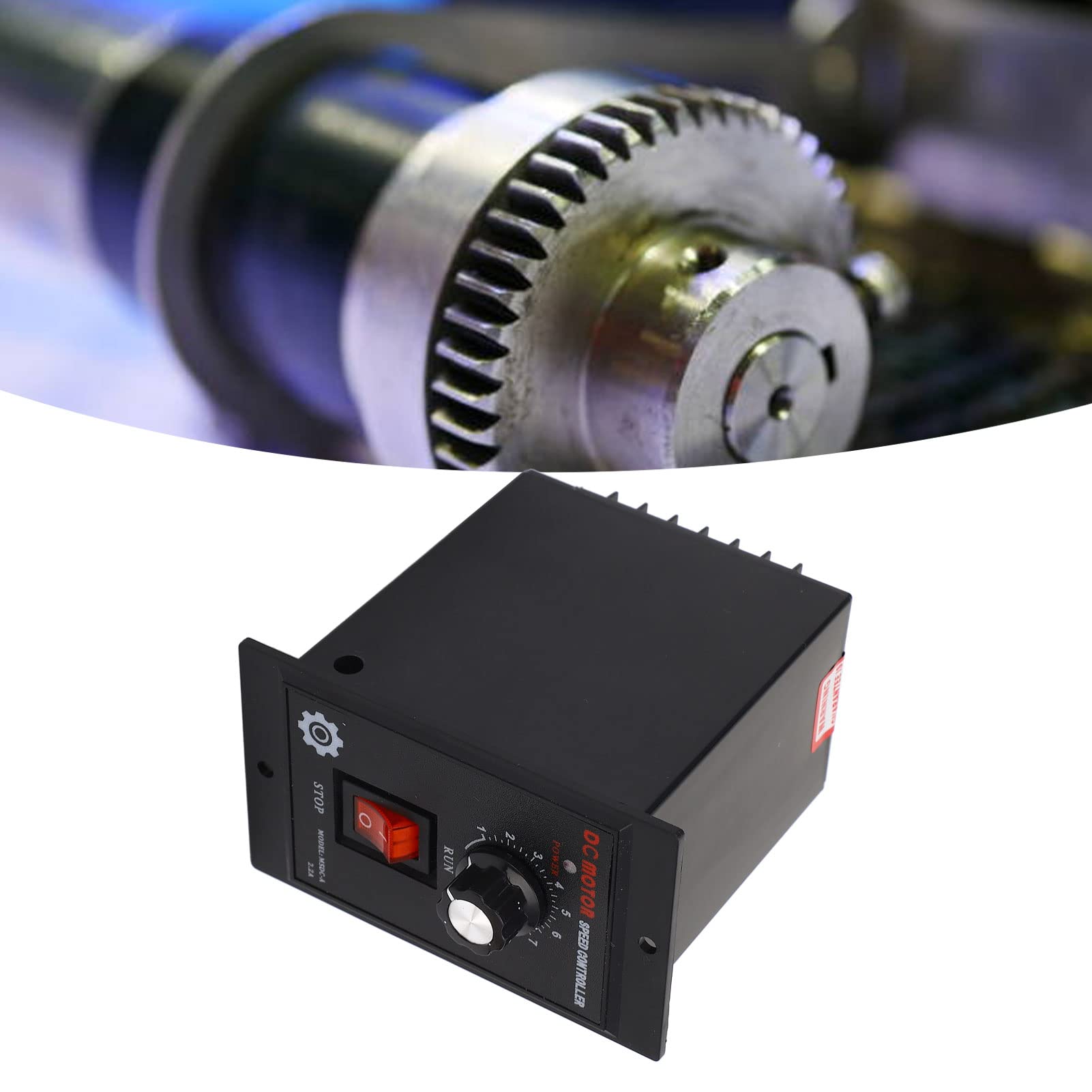 Controlador de Velocidad Motor CC 500W, 220V CA a 180V CC, Reversible Adelante y Atrás, Ajustable, para Máquinas Eléctricas Industriales