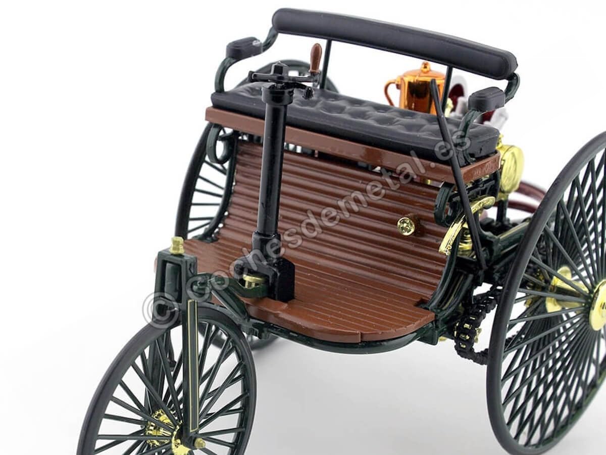 Norev NV183701 - Escala 1:18 "1886 Benz Patent Motorwagen Modelo de Coche Fundido