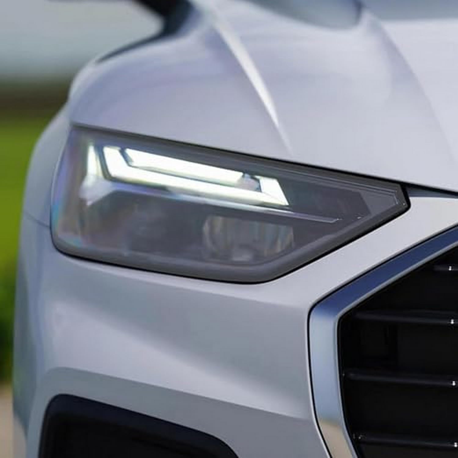 Car Headlight Protective Film for Audi Q5 Sq5 Facelift 2021 Accessories Transparent TPU Sticker