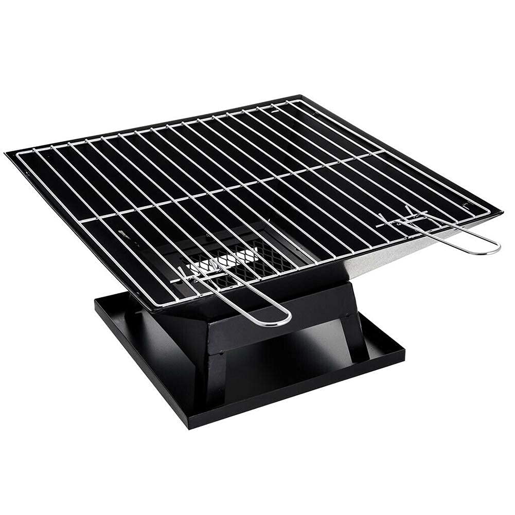 Feuerstelle im Freien, Hinterhof, Terrasse, Gartenofen, flammhemmender Grill, Kamin, Terrasse, Hinterhof, Stahl-Kohlenbecken, Holzheizung