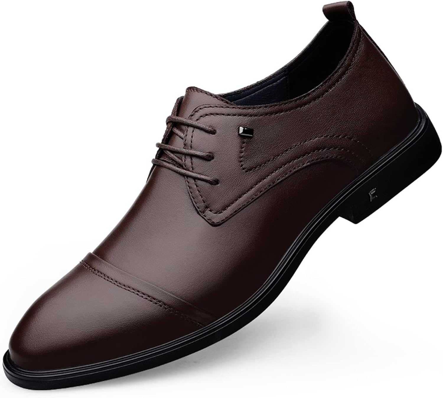 Men Lace Up Derby Shoes 