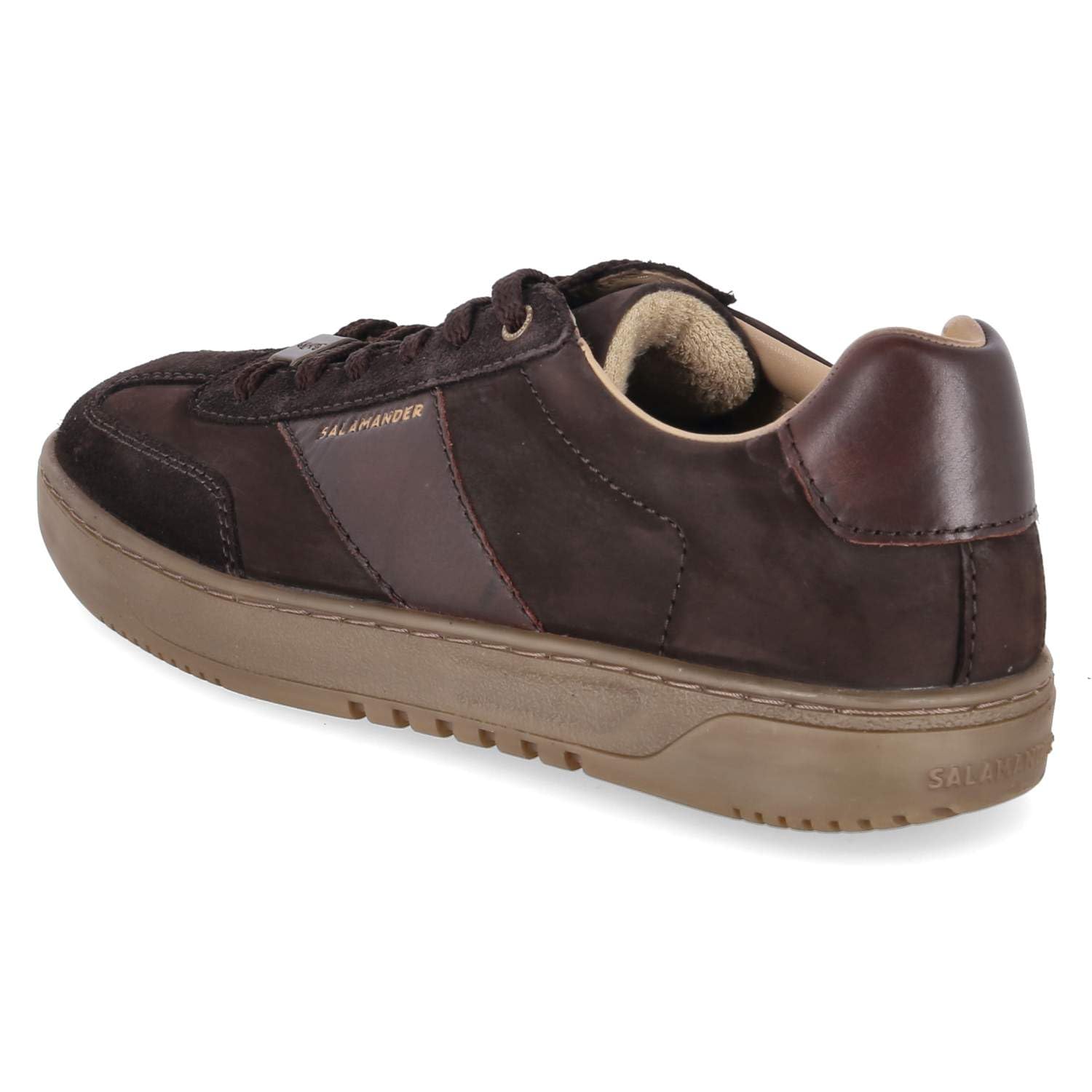 Salamander E31AYA011415-6161 męskie sneakersy niskie, zamszowe w kolorze brązowym - rozm. 40