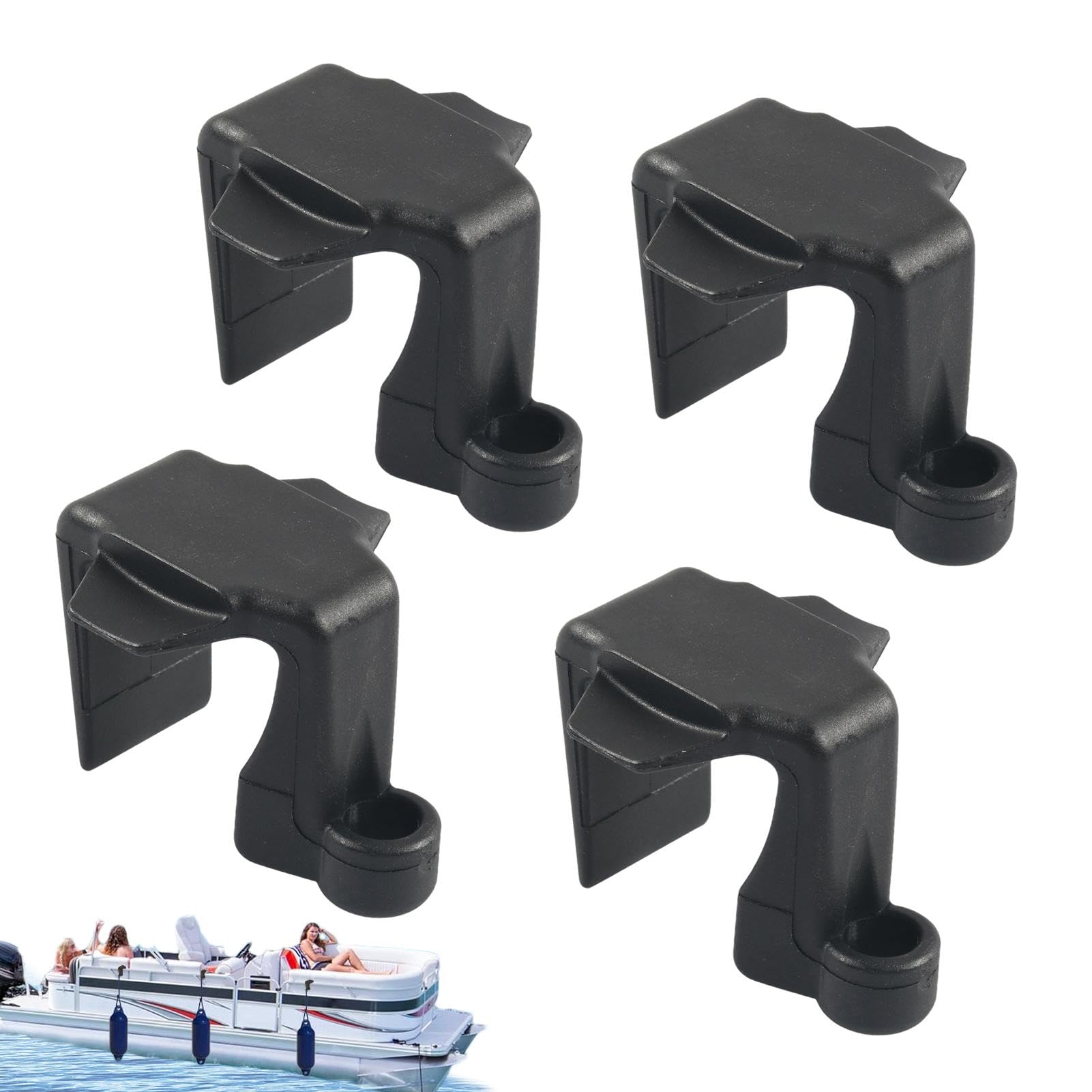 Support Réglable Pour Pare-boue Dolvitrny – Montage Sur Rail Ou Taquet, En ABS, Ajustement Rapide Par Bouton, Pour Bateau Et Amarrage