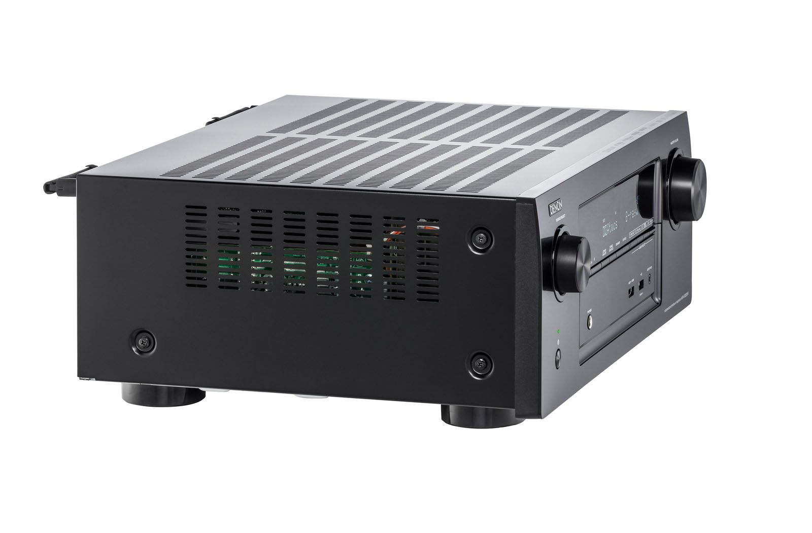 Denon AVR-X3200W Sintoamplificatore ad alta Potenza, Microfono di Taratura con Telecomando e Cavalletto per Microfono, Nero
