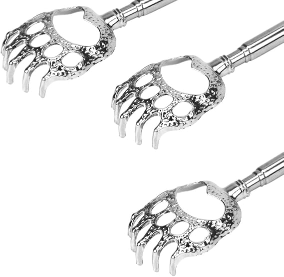 Bear Claw Telescopic Back Scratcher Black