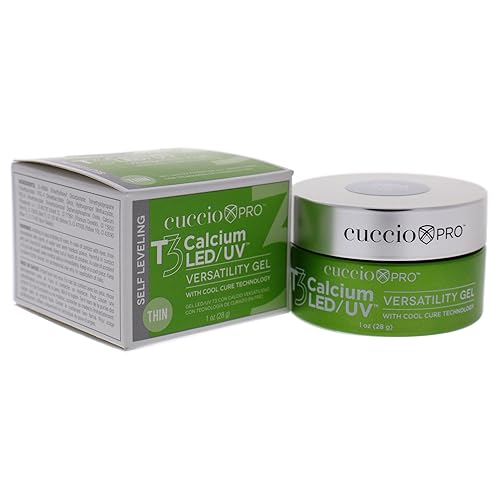 Miniatura 3 de Cuccio Pro T3 Gel de versatilidad Cool Cure LEDUV, gel autonivelante con calcio, increíblemente flexible, fuerte adherencia, acabado de alto brillo,