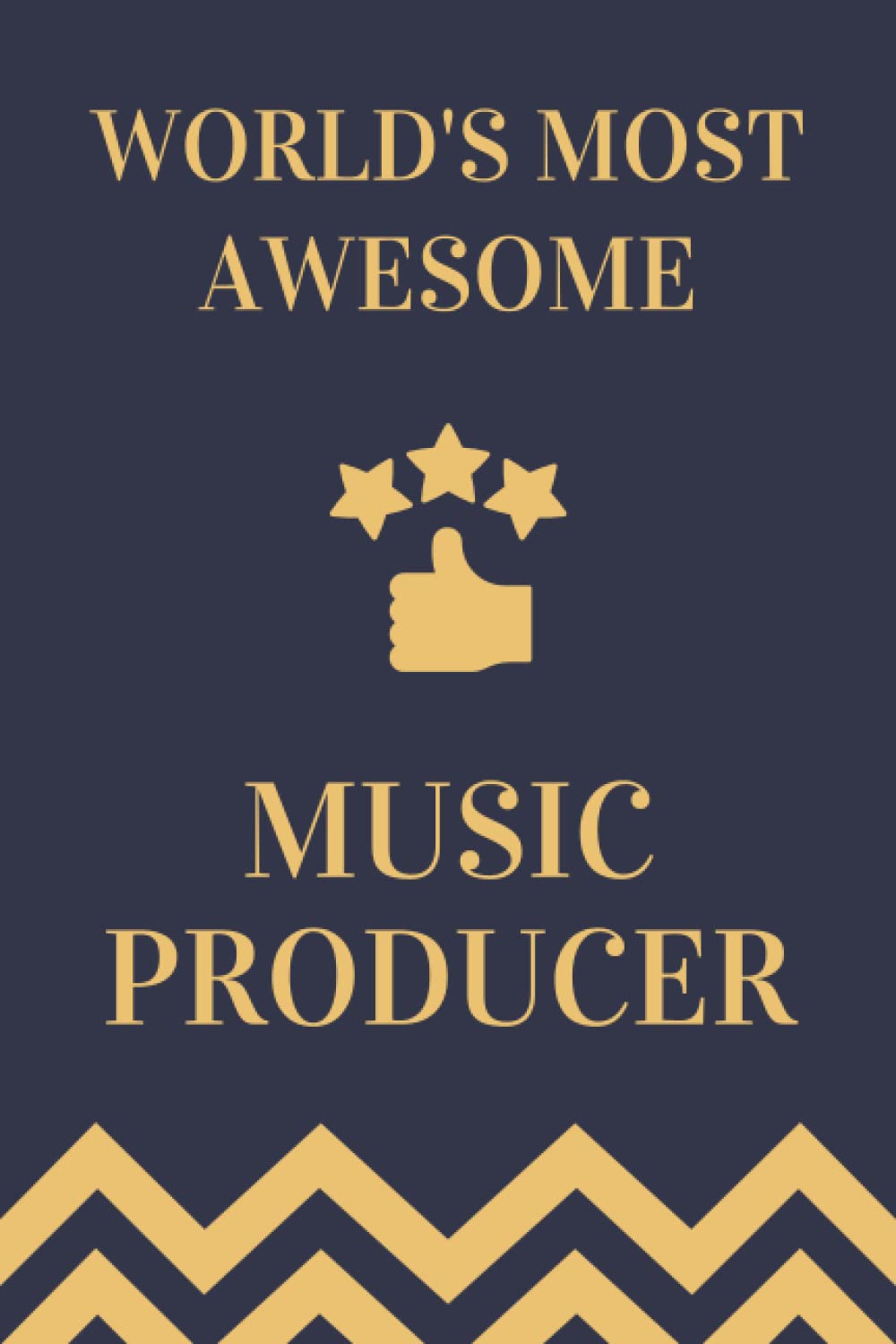 Music Producer Gifts: Lined Blank Notebook Journal, a Funny and Appreciation Thank You Gift for Music Producers to Write in