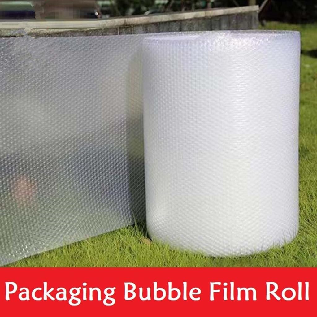 Verdickte Luftpolsterfolie, Rolle For Zerbrechliche Verpackungen | Luftgefüllte Zellen schützen Gegenstände und füllen Hohlräume. Leicht reißbar, 15–100 cm.(W 40cm x L 3M)