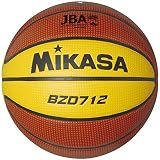 MIKASA BZD712 Ball BZD712, Unisex basketballs, Orange, 7 UK