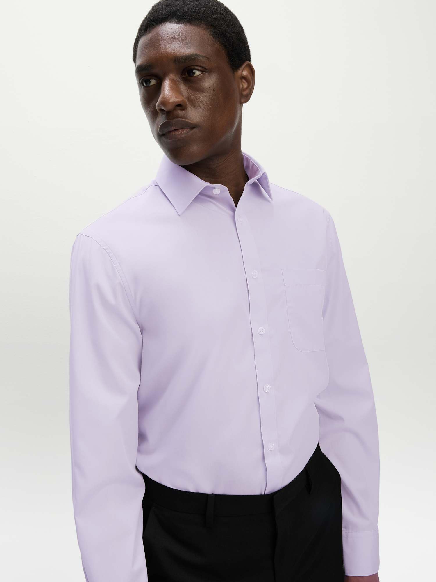 Marks & Spencer Camisas Fáciles de Planchar para Hombre Pack de 3, Ajuste Normal