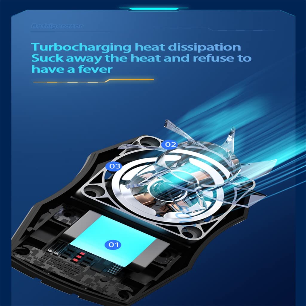 Universal Mobile Phone Radiator Mobile Game Cooling Artifact Portable Fan Holder Heat Sink