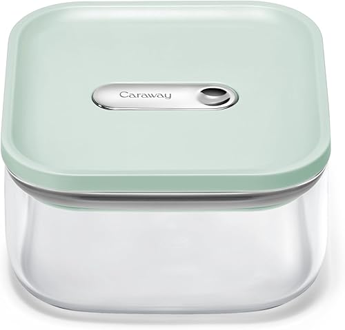 Miniatura 12 de Caraway 1 qt de vidrio Contenedor hermético de almacenamiento de alimentos con tapa – Contenedor de almacenamiento de cocina sin tóxicos, sin BPA –