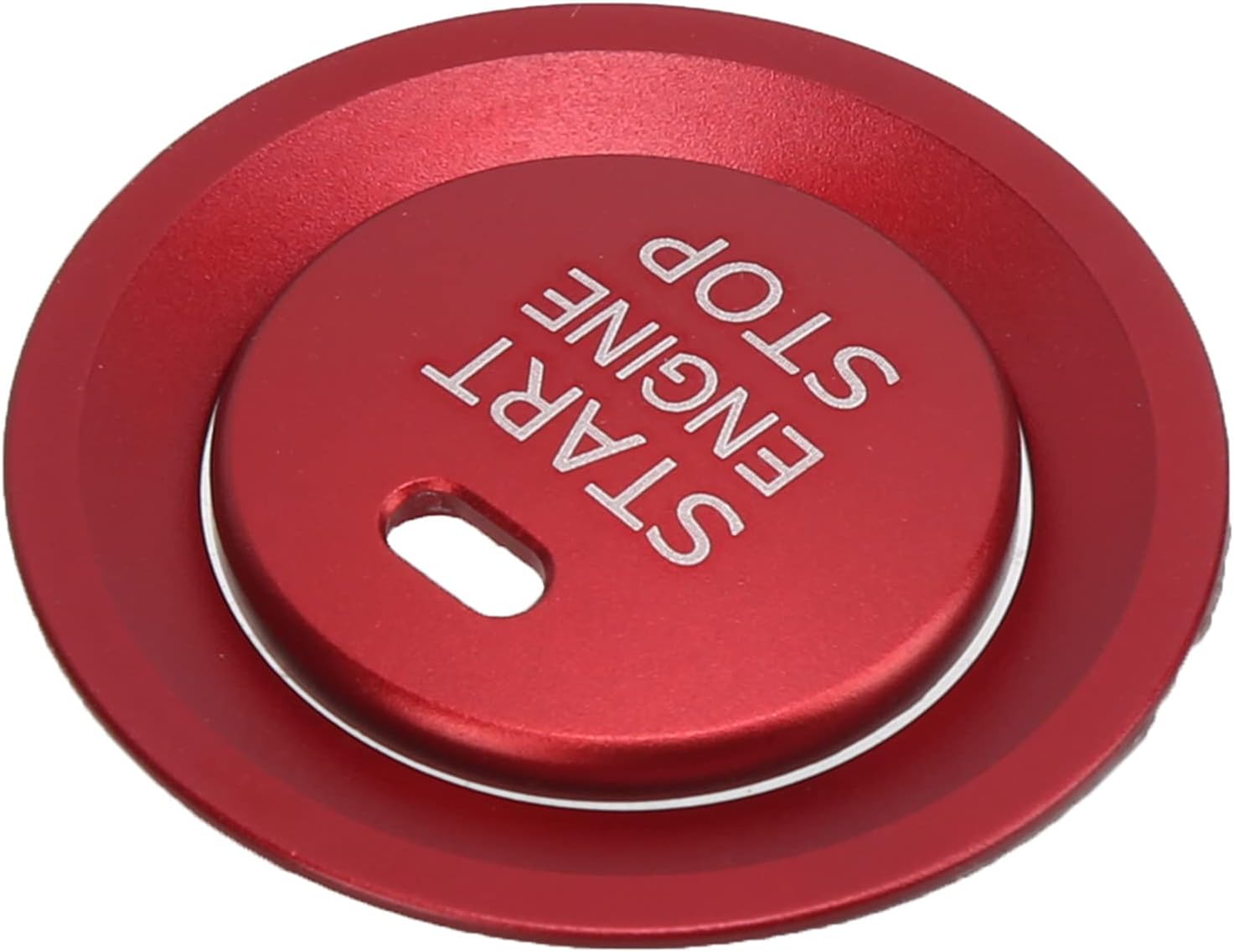 Engine Ignition Start Stop Button Cover Ring Red Aluminum Alloy Replacement for Elantra 2015 2020 Car Interior Decoration Accessories