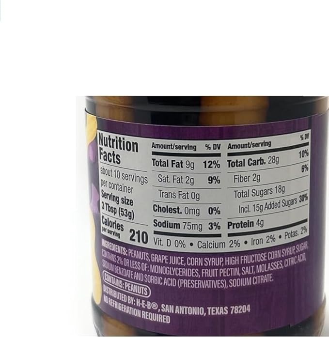 Hill Country Fare Mantequilla de Maní y Jalea Cremosa 18 oz miniatura 2