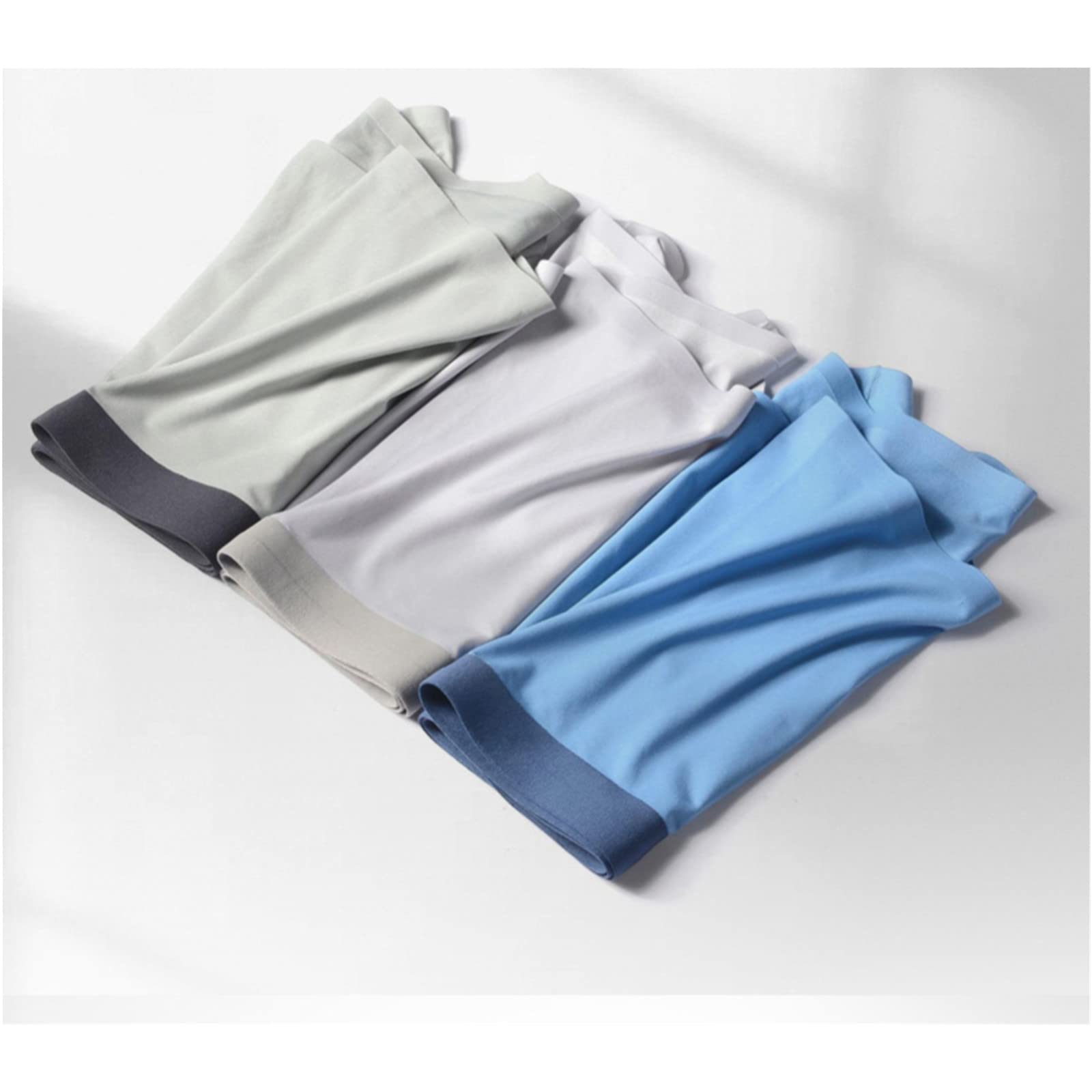 Mutande Uomo 5 Pz/Lotto Traspirante Maschera da Maschera Ultra-Sottile Pantaloni Elastici Seamless Boxer di Colore Solido