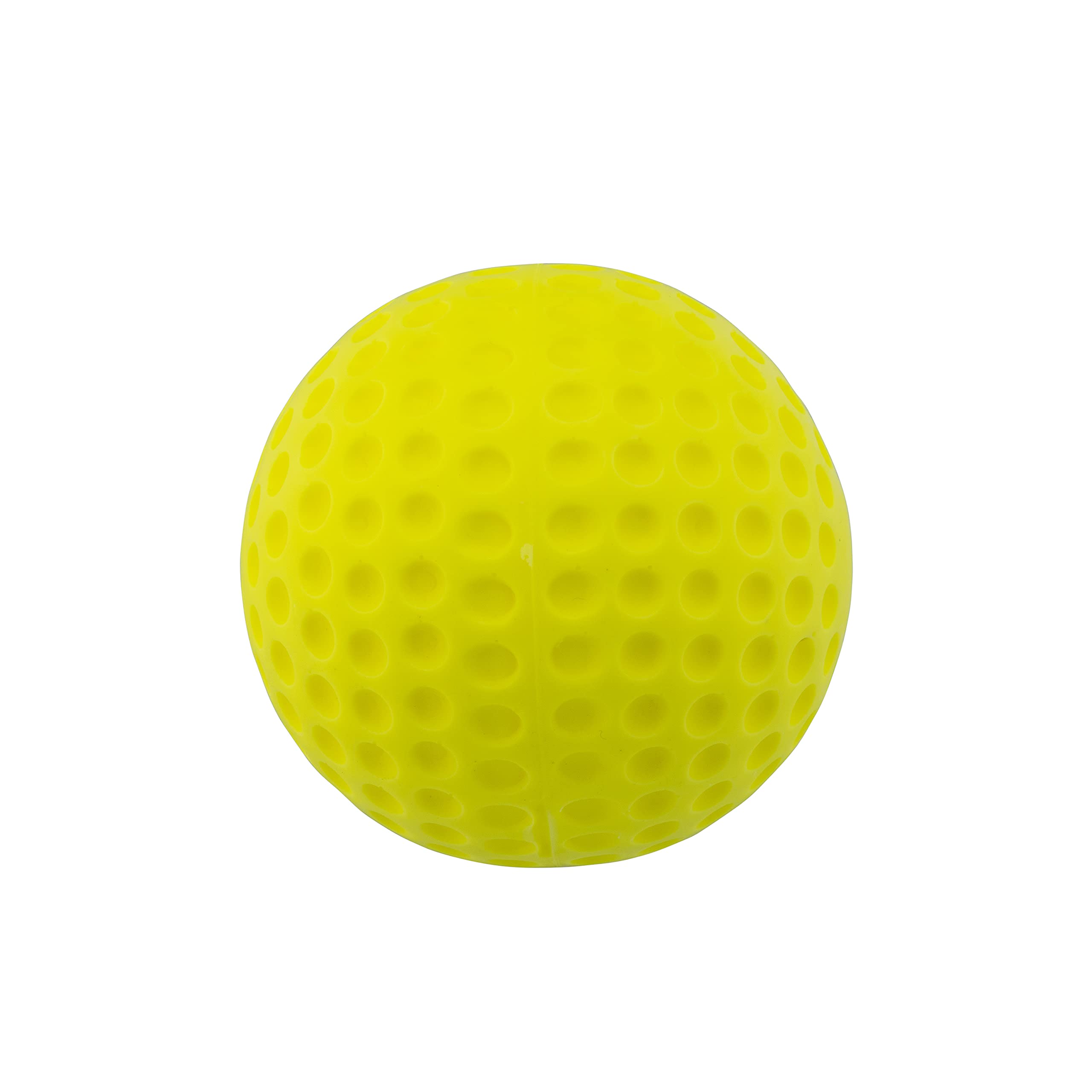 CHAMPRO Dimple modellato Palla Morbida da Baseball - Giallo Ottico, Dozzina (12)