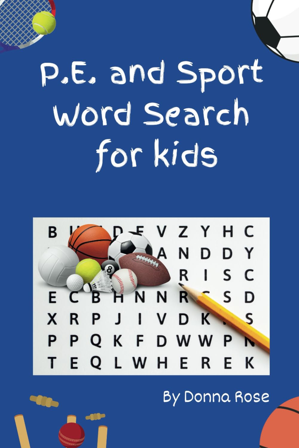 Physical Education (P.E.) and Sport Wordsearch for Kids (Word Search and Puzzle Books)