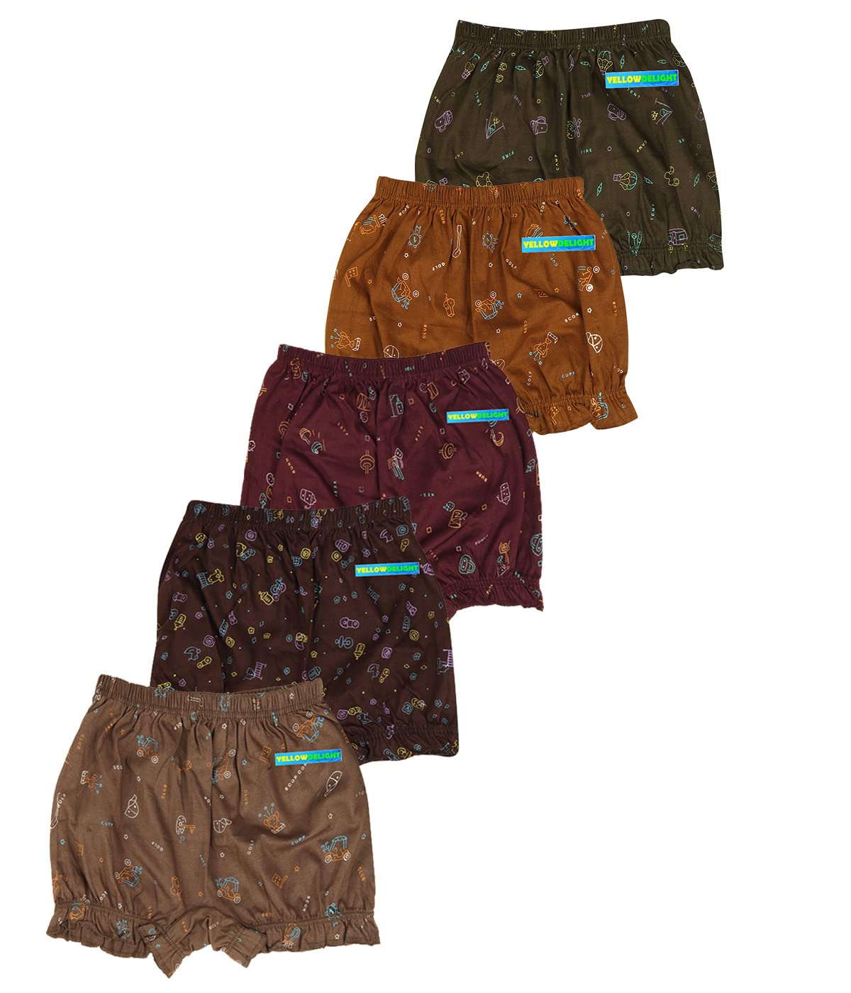 Women Cotton Mid Rise Printed Bloomer Panties-image-42